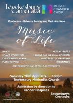 Tewkesbury Camerata Orchestra and Mosaic - 26th April 2025